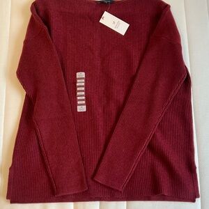 Denver Hayes Red Crew Neck Sweater